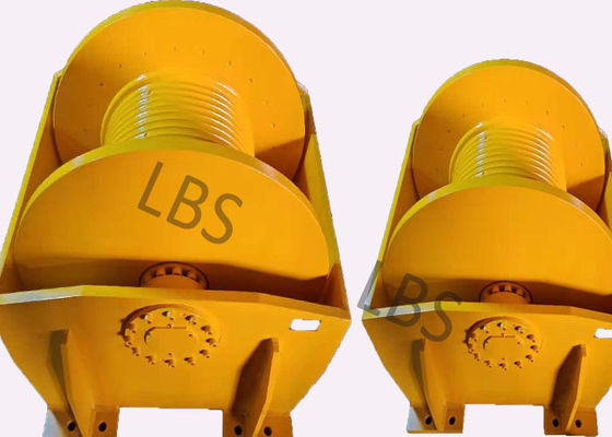 140KN Hydraulic Traction Winch With Lebus Drum For Crane