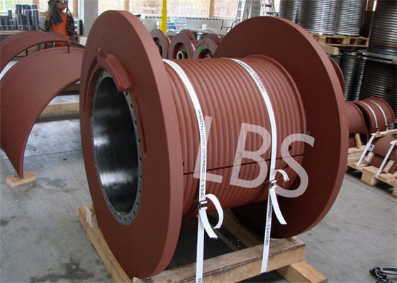 Customized Wire Rope Hydraulic Crane Winch 60KN Large Machine
