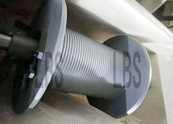 CCS Wire Rope Drum Hydraulic Engineering Equipment Hoist Main Part Grooved Steel