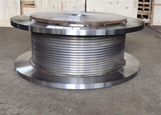 Multi Layer Winding Grooved Winch Drum For Construction Equipment