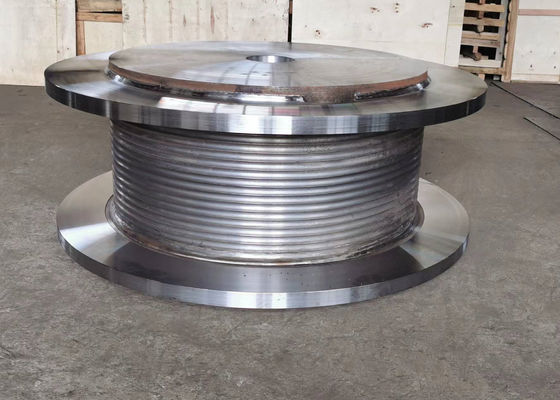 Customization Steel Cable Winch Drum With LBS Grooved