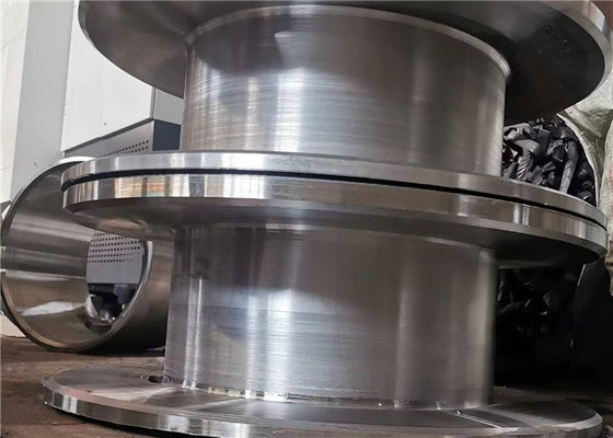 Crane Winch Wire Rope Winding Drum Smooth Q355b Material