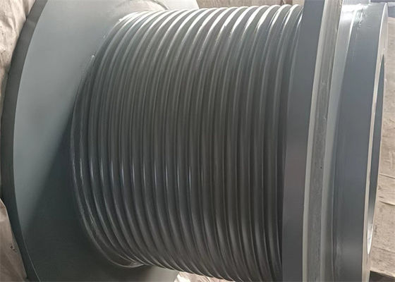 Customizable Grooved Winch Drum For 1-30 Tons Rope Capacity And 5-80 Groove Number