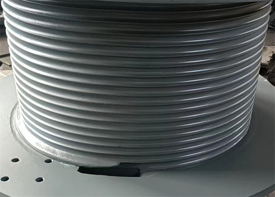 Customizable Grooved Winch Drum For 1-30 Tons Rope Capacity And 5-80 Groove Number