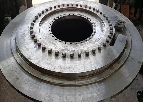 Non Standard Customization Tower Crane Lifting Rope Winch Drum With Lebus Grooves