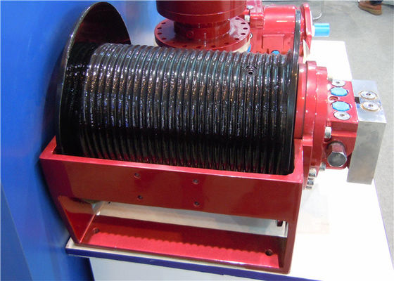 Custom Colored Hydraulic Power Crane Winch 1t With Lifting Speed 20-70m/Min