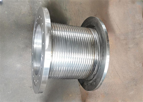 Lebus Or Spiral Grooved Winch Drum For Storing And Lifting Steel Wire Ropes