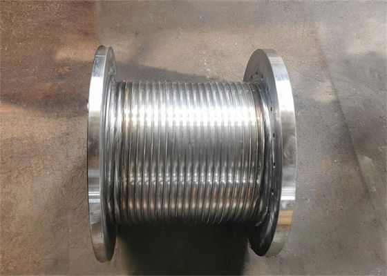 Lebus Or Spiral Grooved Winch Drum For Storing And Lifting Steel Wire Ropes