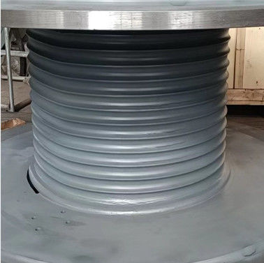 Marine Platform Ship Grooved Crane Drum Rope Winding Double Fold Line
