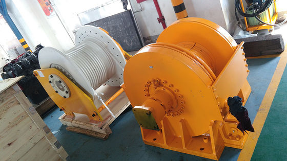 Large Tonnage Hydraulic Crane Winch Stable Rope Arrangement