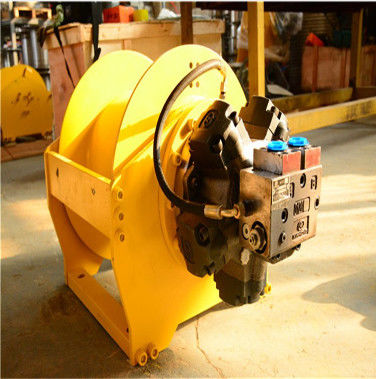 Double Line Drum Hydraulic Winch Multiple Layers Of Winding Without Disorderly Ropes