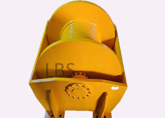 140KN Hydraulic Traction Winch With Lebus Drum For Crane