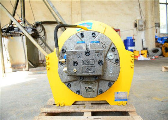 CCS Approval Smooth Drum 10 KN Hydraulic Crane Winch For Mining
