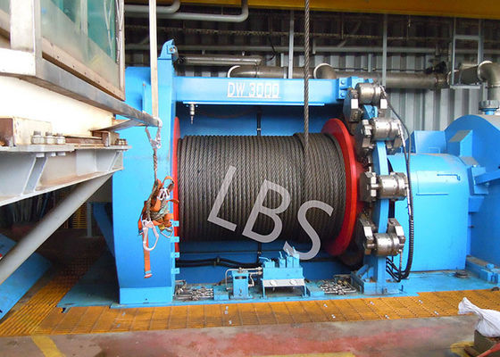 Heavy Duty Steel 30 Ton Hydraulic Winch With Automatic Spooling Device