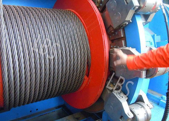 Heavy Duty Steel 30 Ton Hydraulic Winch With Automatic Spooling Device