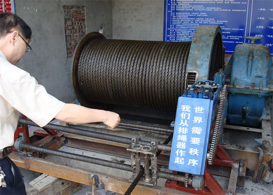 Ship Use 10 Ton Winch With Spooling Device CCS Certification