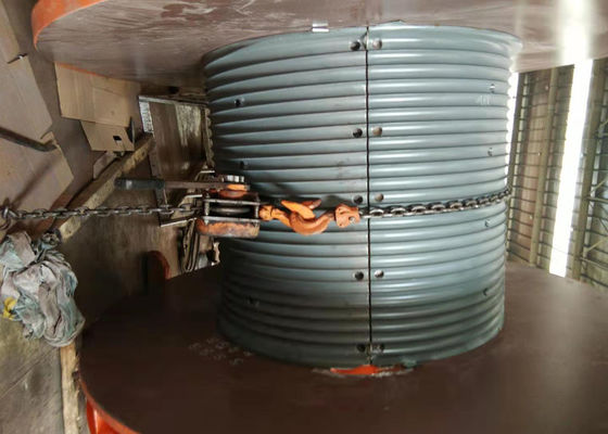 LBS 640mm Diameter Grooved Drum Sleeves For 10 Ton Electric Winch