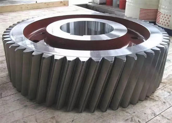 CCS Certified Alloy Steel Straight Spur Gear For Construction Machinery