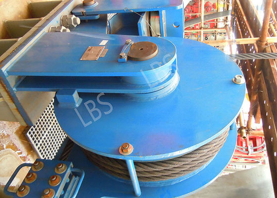 Offshore Equipment Electric Power 100m Wire Rope Winch Drum With Grooves