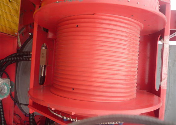 30Ton Slow Speed Winch With Spooling Device Hydraulic Power