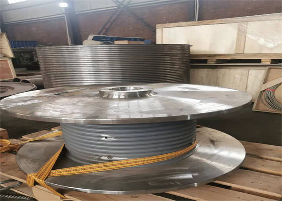 Split Half Alloy Steel Drum Sleeves With Lebus Grooving For Electirc Winch