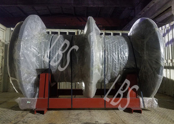 LBS 640mm Diameter Grooved Drum Sleeves For 10 Ton Electric Winch