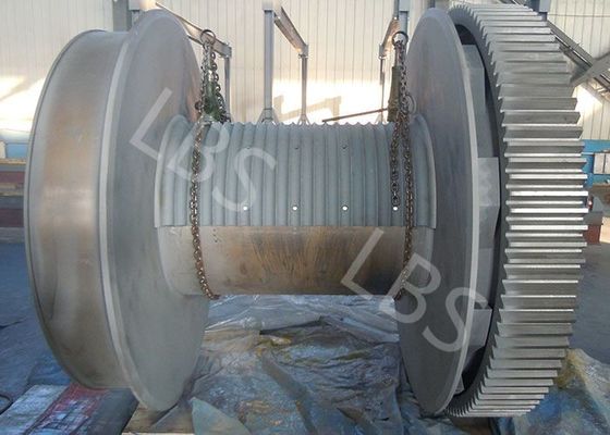 CCS Certifictaion 60KN Tower Crane Winch Tower With Alloy Steel Sleeve