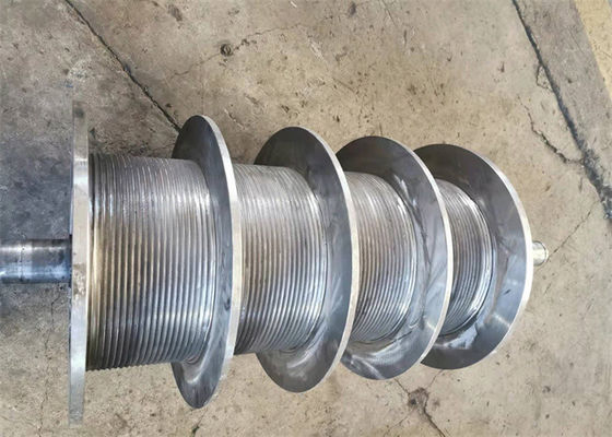 Wall Scrubbing Multi Lbs Grooved Winch Drum Alloy Steel