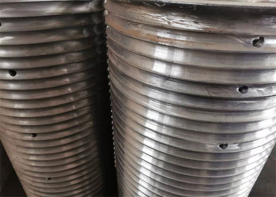 Lifting Crane And Pulling Equipment Cable Winch Drum With Lebus Sleeves