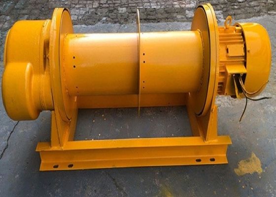 Double Drum 2t / 3tm Electric Rope Winch For Construction Mining